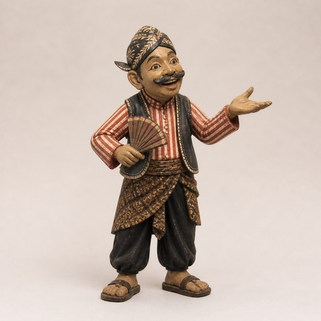 Karakter Ludruk, miniatur ARIMBITOYS — representasi studio