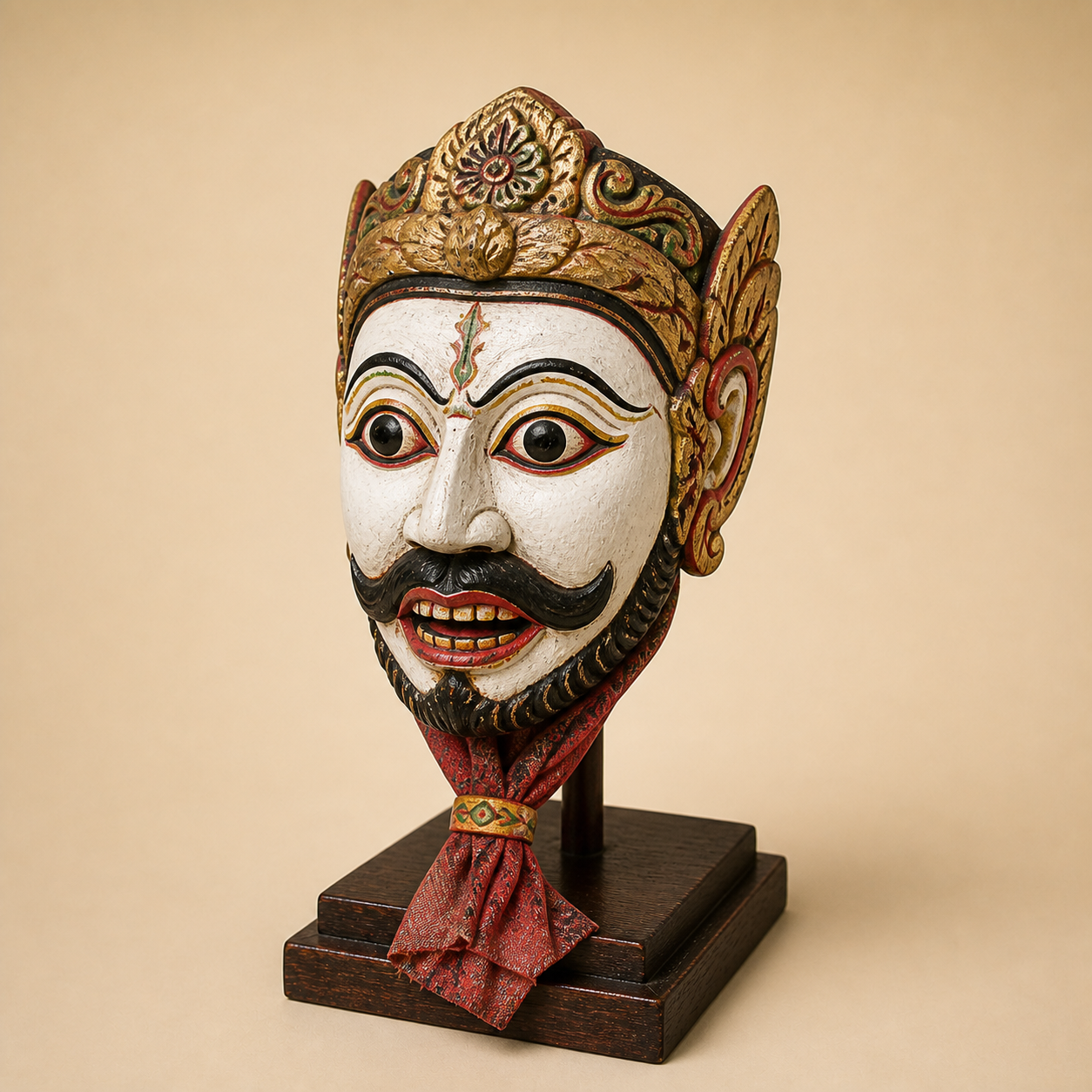 Topeng Kaliwungu Lumajang, miniatur ARIMBITOYS — representasi studio
